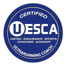 UESCA certified ultra running coach logo